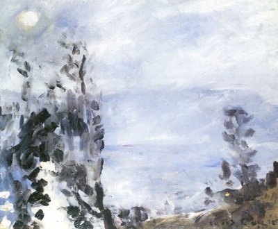 Walchensee, Junimond door Lovis Corinth